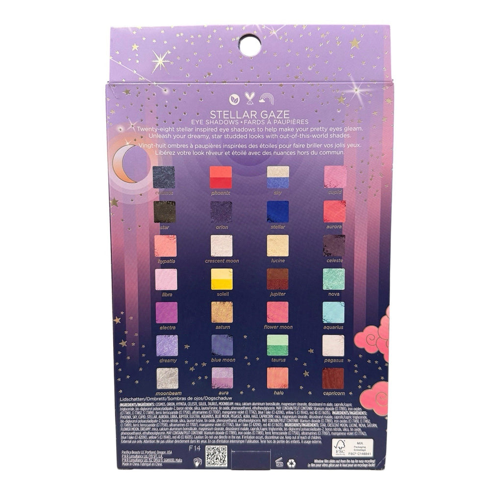 Vegan Cruelty-Free Eye Shadow Palette - Stellar Gaze by Pacifica, 0.78 oz