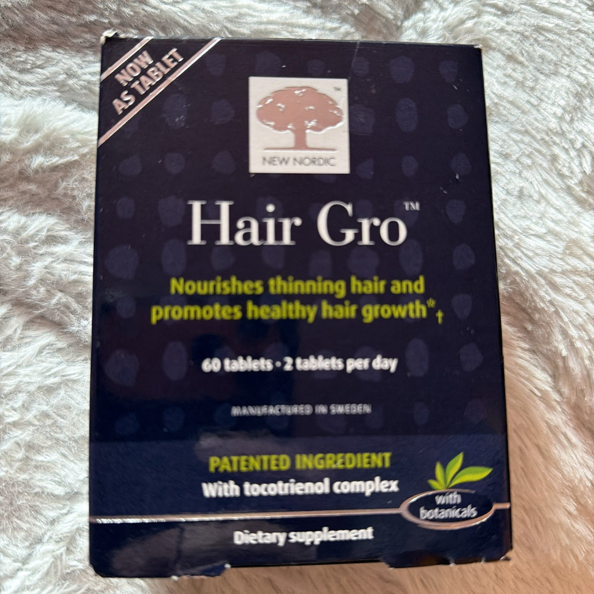 Hair Growth - 60 Tablets for Thicker Hair - New Nordic