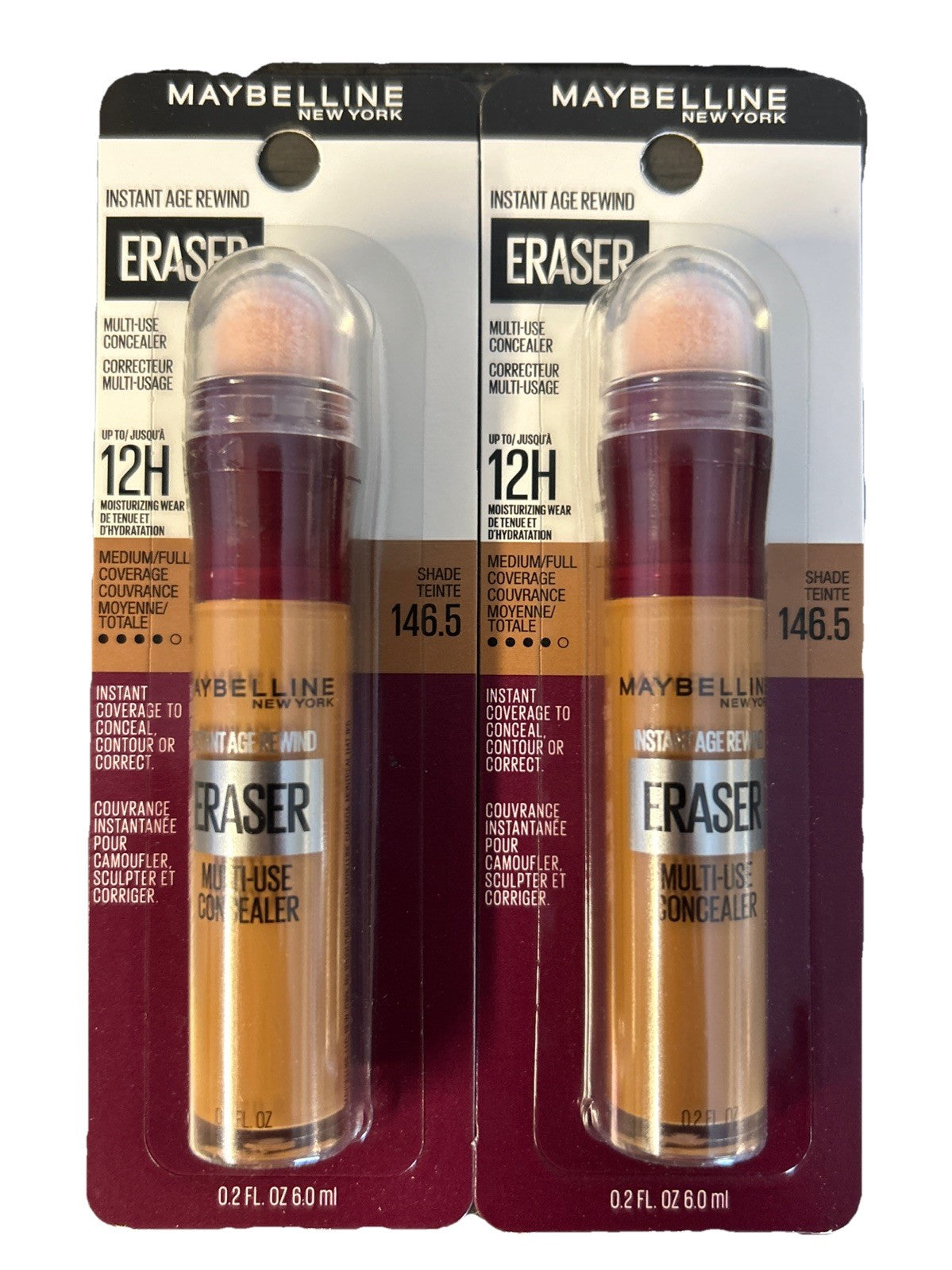 Multi-Use Concealer Shade 146.5 - 0.2 Oz for Face & Under Eye Coverage