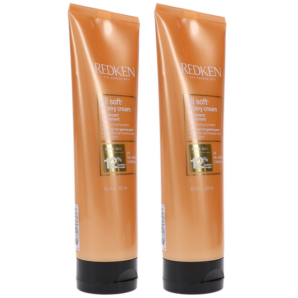 Redken All Soft Heavy Cream Deep Conditioner 8.5 oz - 2 Pack