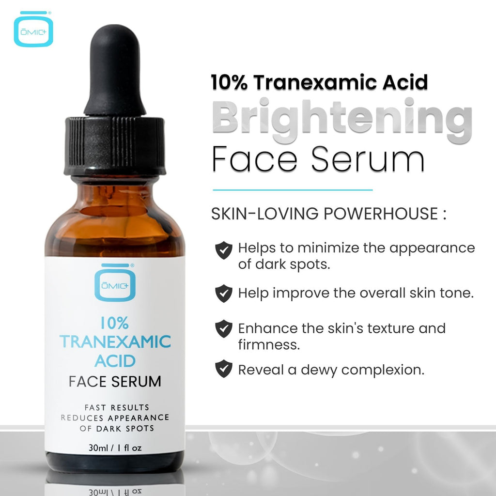10% Tranexamic Acid Face Serum for Brightening & Blemish Reduction - 1 fl oz