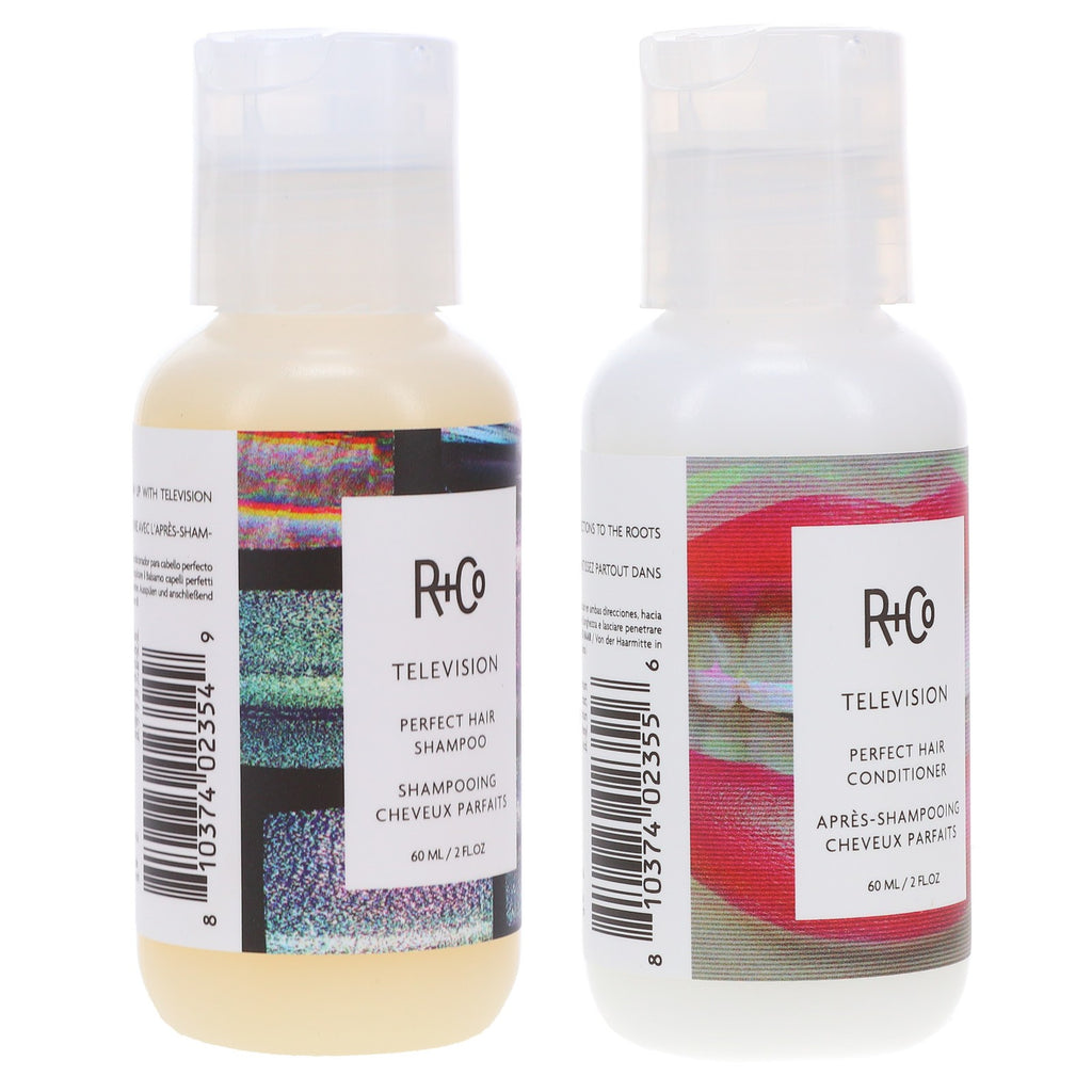 Hair Care Set - Shampoo & Conditioner for Healthy, Shiny Hair - 2 oz Each