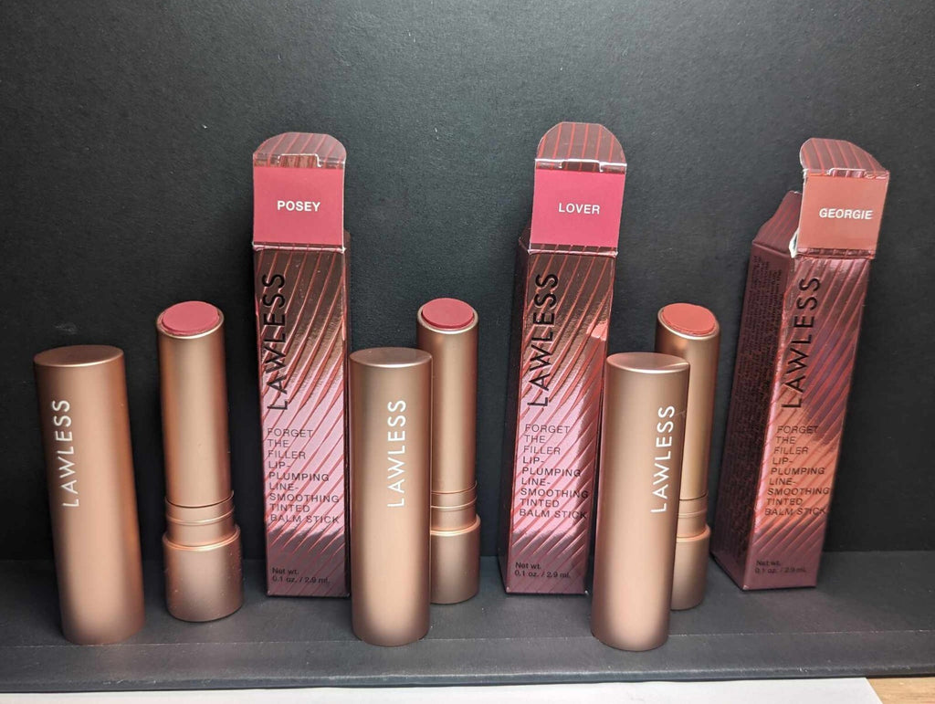 Lip Plumper Balm Stick with Tinted Color - Hydrating Line Smoothing