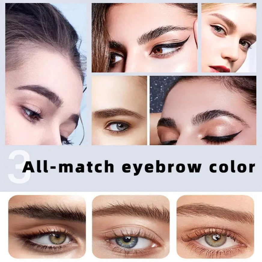 Waterproof 2-in-1 Eyebrow and Eyelash Tint Kit for Long-Lasting Color