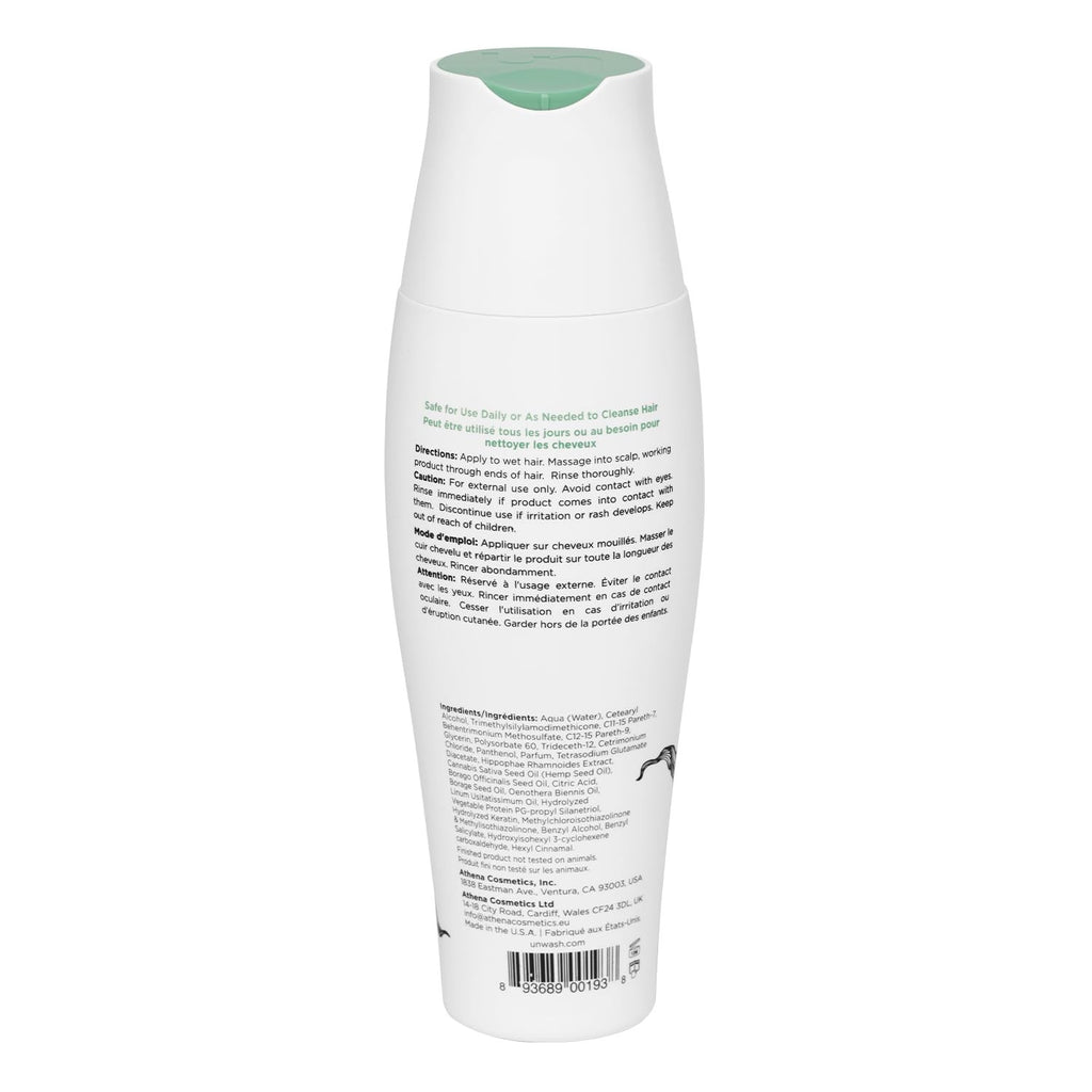 Unwash Bio-Cleansing Conditioner - Gentle Hydrating Co-Wash for Dry Curly Hair 13.5 Fl Oz