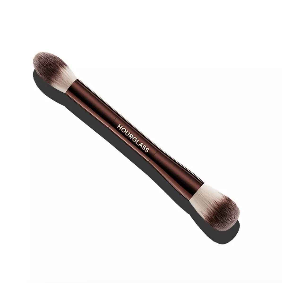 Dual-Ended Makeup Brush for Face Powder Blush and Highlighter - Hourglass