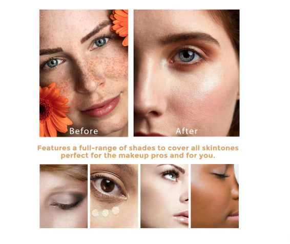 Color Changing Foundation Set - Flawless Concealer & Makeup