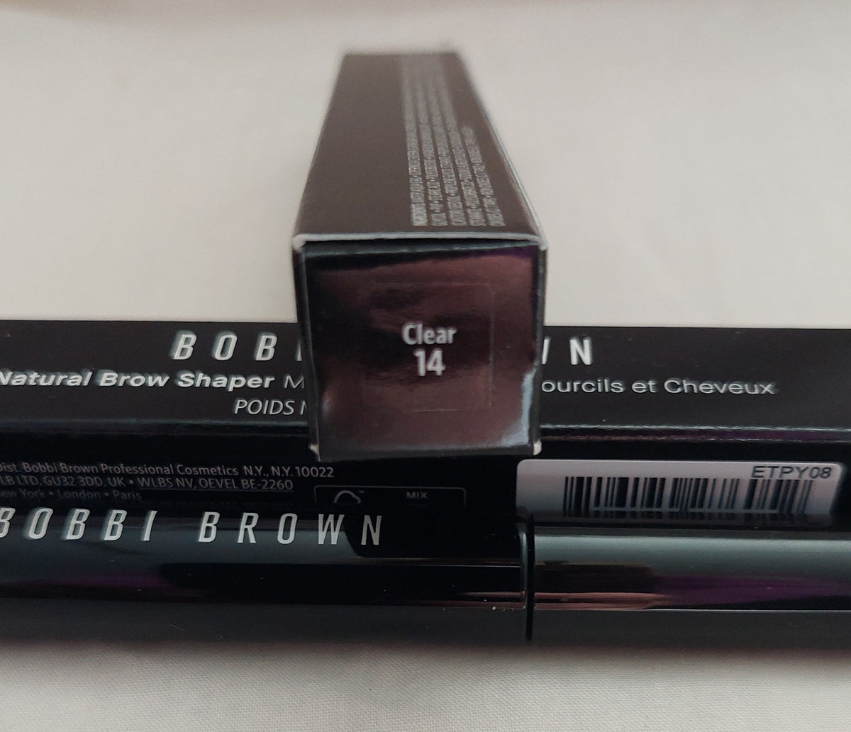 Clear Eyebrow Gel Mascara - Natural Brow Shaper & Groomer .14 oz