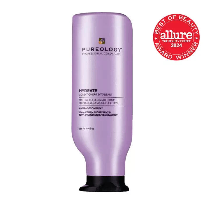 Pureology Hydrate Shampoo & Conditioner + Color Fanatic Spray Set - Hair Care Gift Set