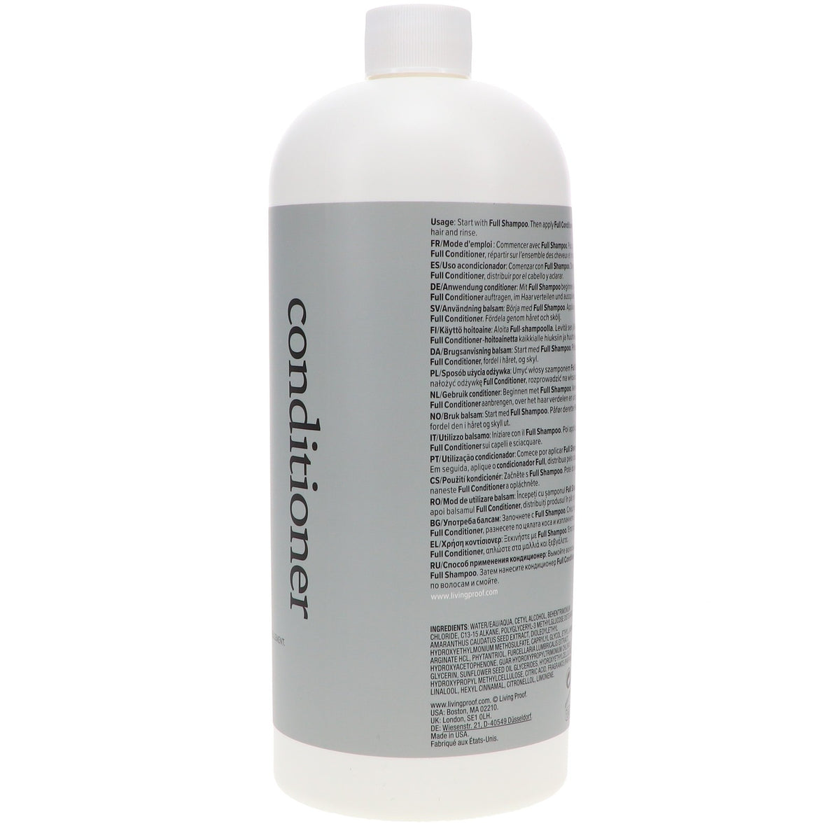 Living Proof Full Conditioner 32 oz - Volumizing, Sulfate Free, Silicone Free