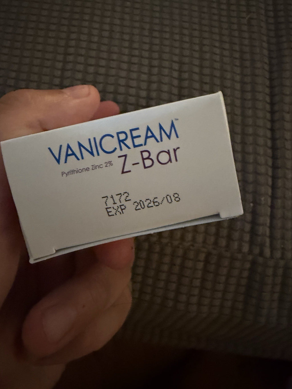 Vanicream Z Bar for Seborrheic Dermatitis 3.5 oz Bar - Sensitive Skin Care