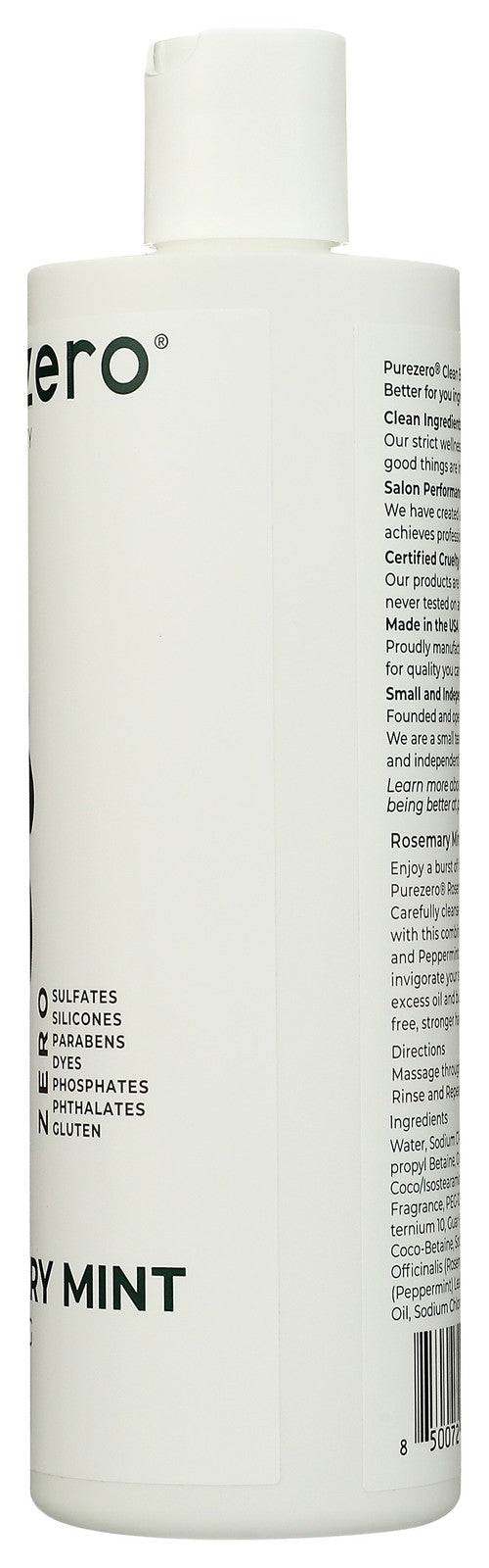 Purezero Rosemary Mint Clarifying Shampoo 12 Oz - 3 Pack