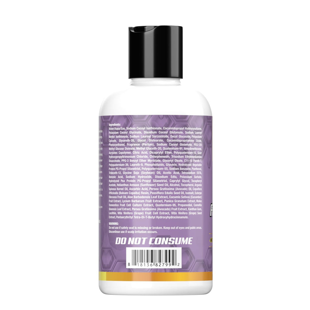 Natural Hair Detox Shampoo - Toxin Removal & Hair Cleansing, 4 Fl Oz