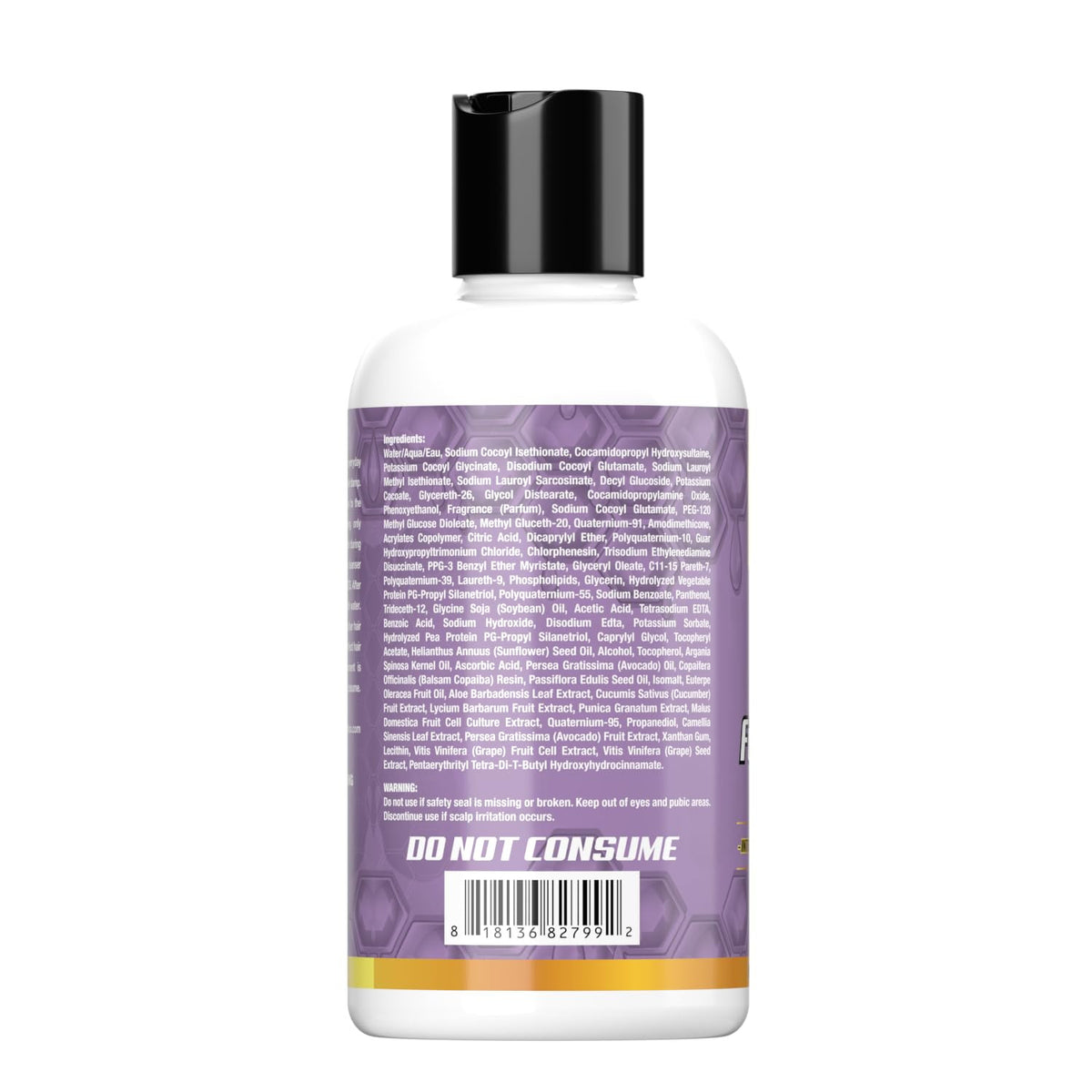 Natural Hair Detox Shampoo - Toxin Removal & Hair Cleansing, 4 Fl Oz