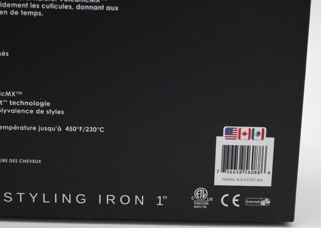Bio Ionic 10X Pro Flat Iron 1-Inch Vibrating Plates Hair Styling Tool