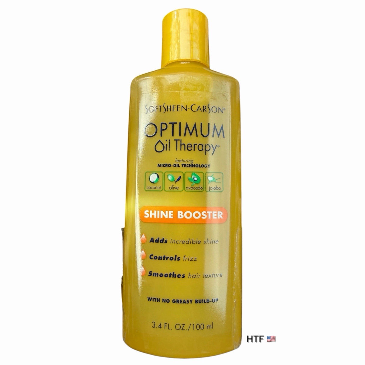 SoftSheen Carson Optimum Oil Therapy Shine Booster 3.4 oz - Hair Care Treatment