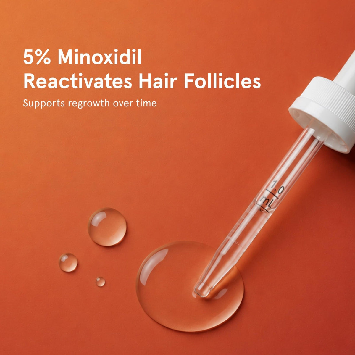 Men's Minoxidil 5% Hair Regrowth Solution - 3 Bottles, 2 fl oz Each