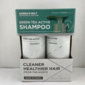 Green Tea Shampoo Set - Korean Hair Care for Healthy Hair 16.9 fl oz x 2