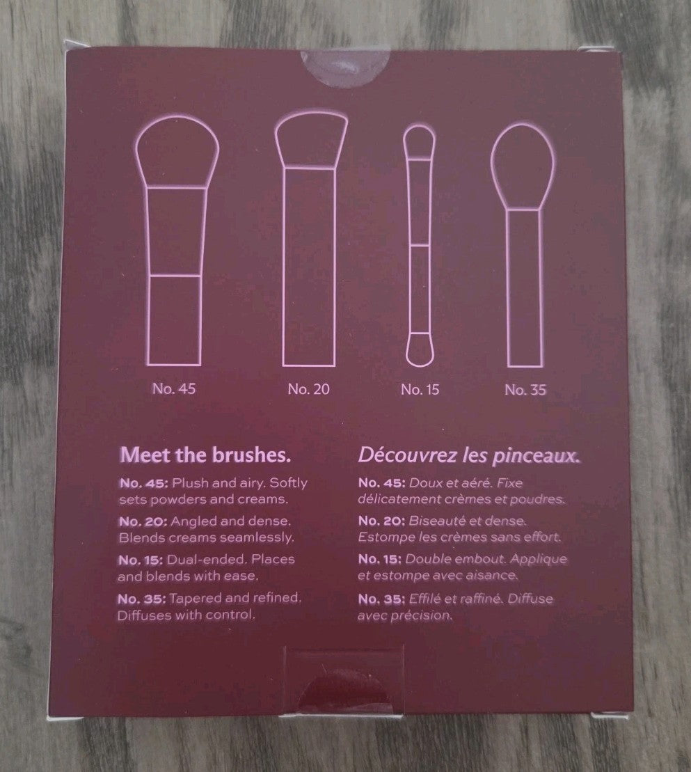 SUBTL 4 Piece Makeup Brush Set