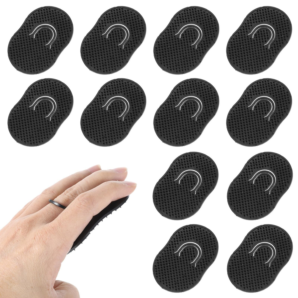 12 Pack Portable Scalp Massager Hair Brush Comb for Men and Travel