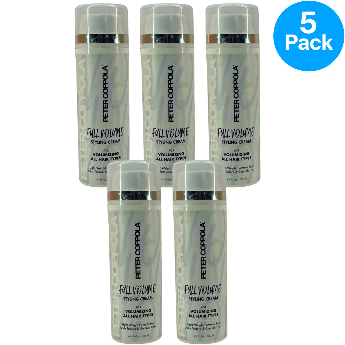 Heat-Activated Volumizing Hair Styling Cream 4.4 oz - 5 Pack