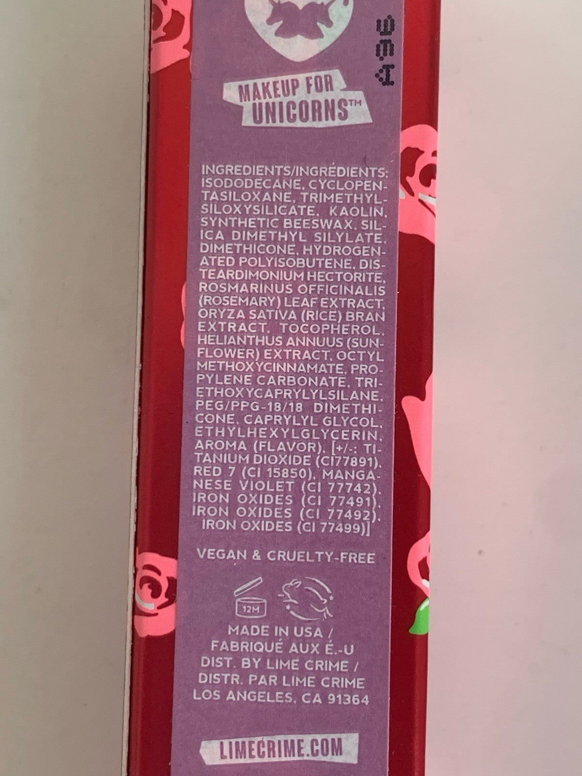Liquid Matte Lipstick - WISTERIA by Lime Crime Velvetines