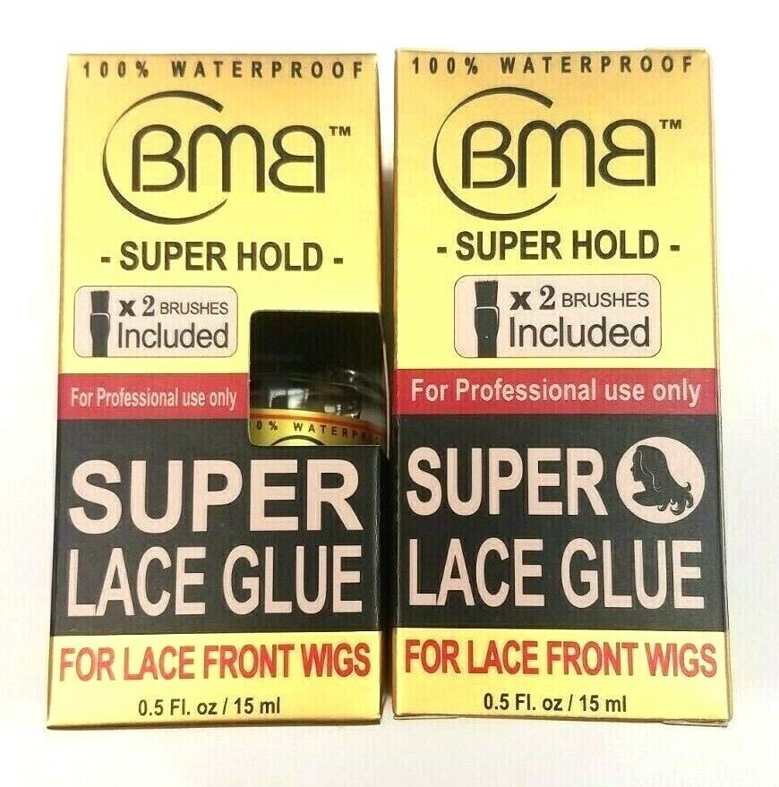 Waterproof Lace Glue for Wigs Super Hold 0.5 oz - 2 Pack