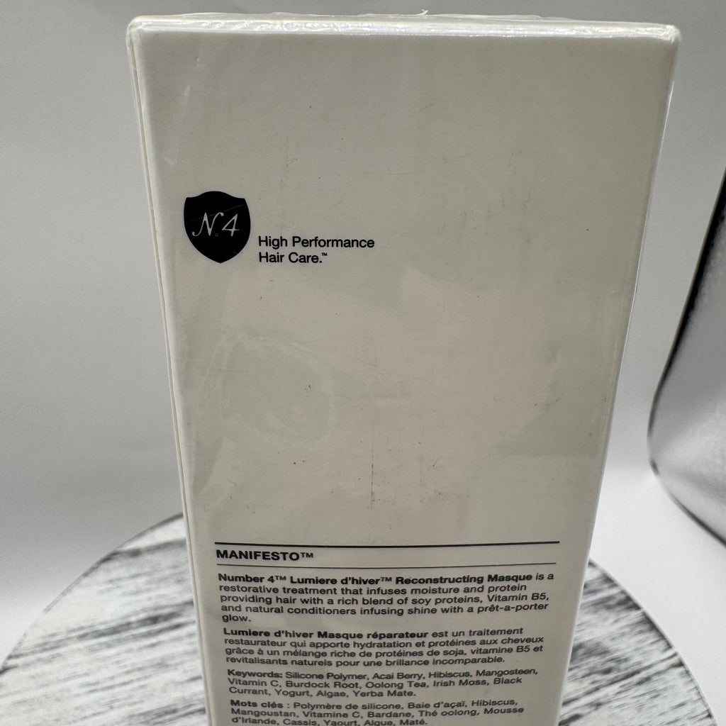 N.4 Reconstructing Hair Masque - 5.1 oz Hair Treatment for Damaged Hair
