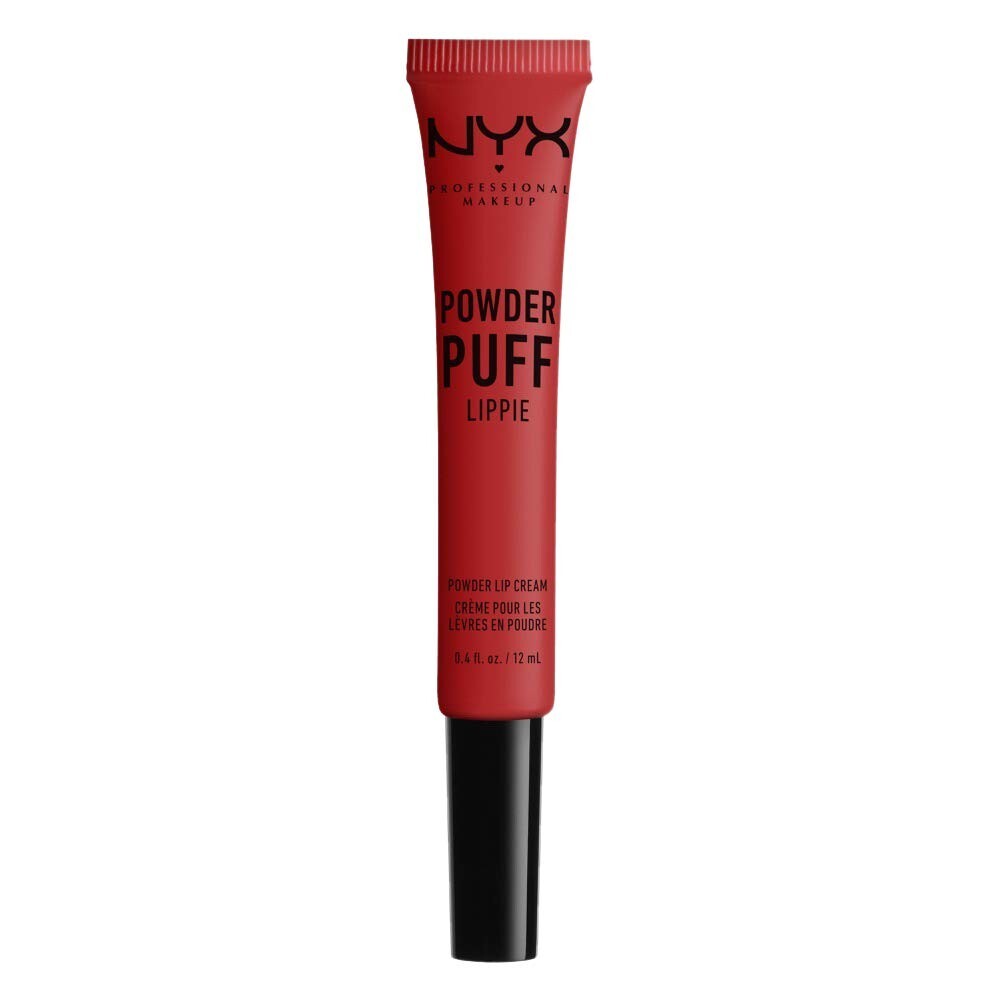 Liquid Lipstick with Powder Puff Application - Vegan, Long-Lasting Lip Color