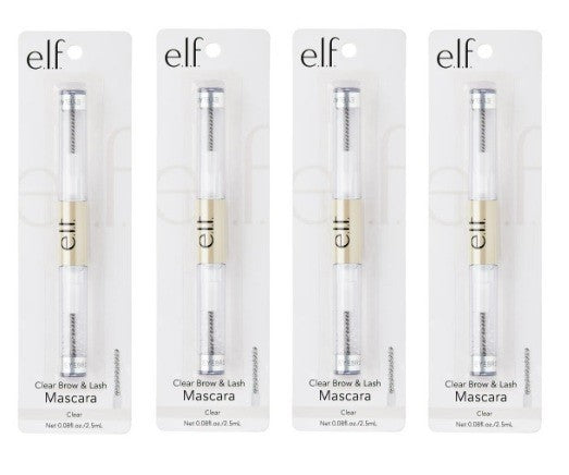 (Pack of 4) E.L.F. Clear Brow & Lash Washable Conditioning Mascara Gel
