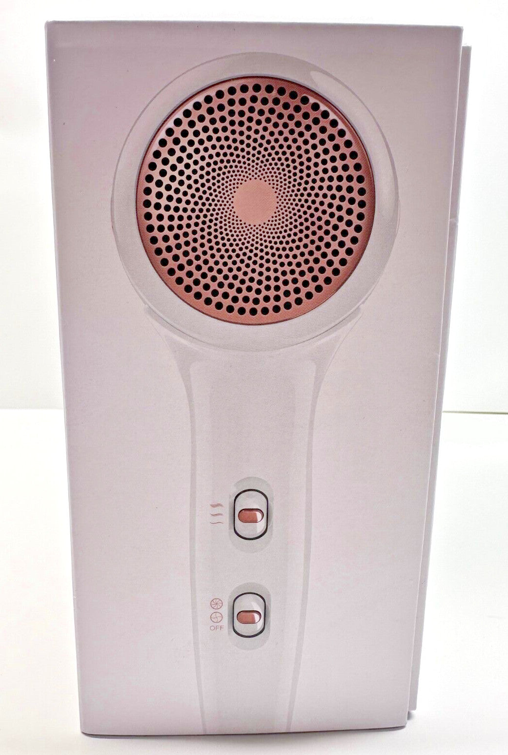 T3 Fit Ionic Compact Hair Dryer with IonAir Technology - White Rose Gold