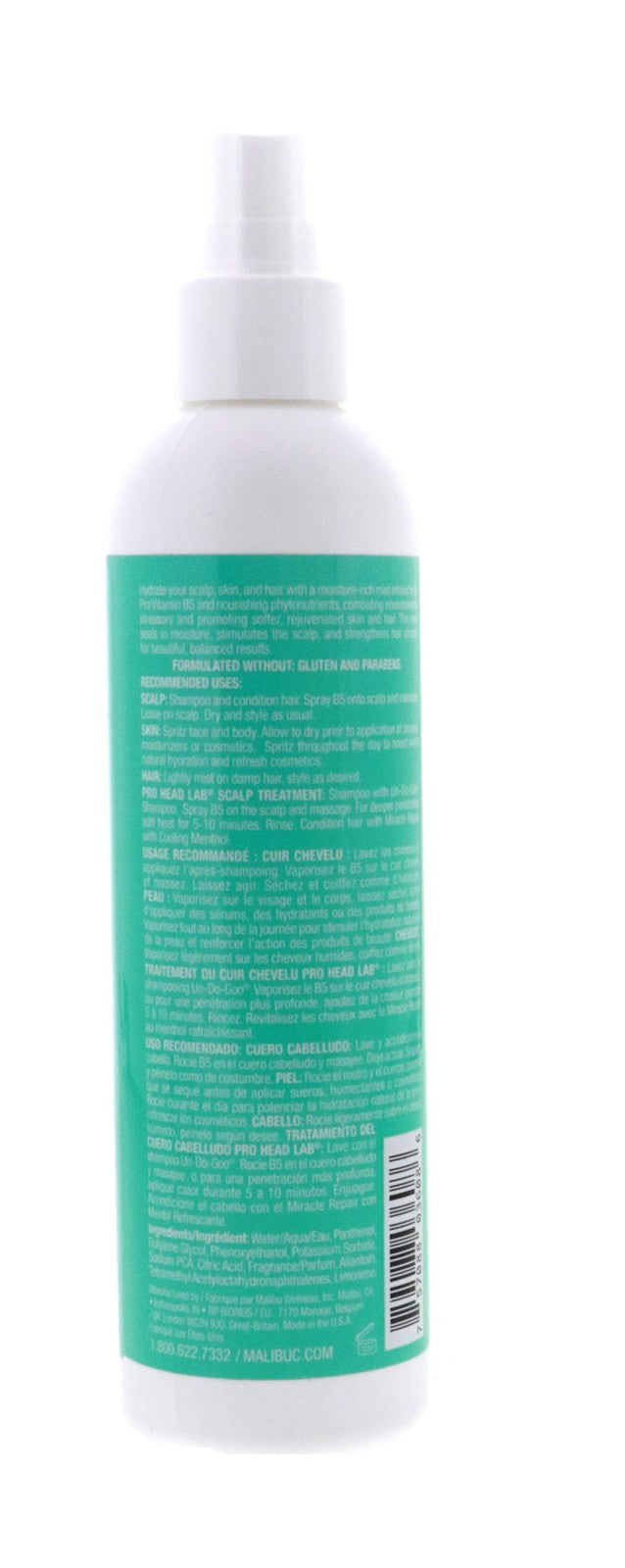 Scalp, Skin & Hair Revitalizer Mist - 8 oz, Pack of 2, Hydrating Spray