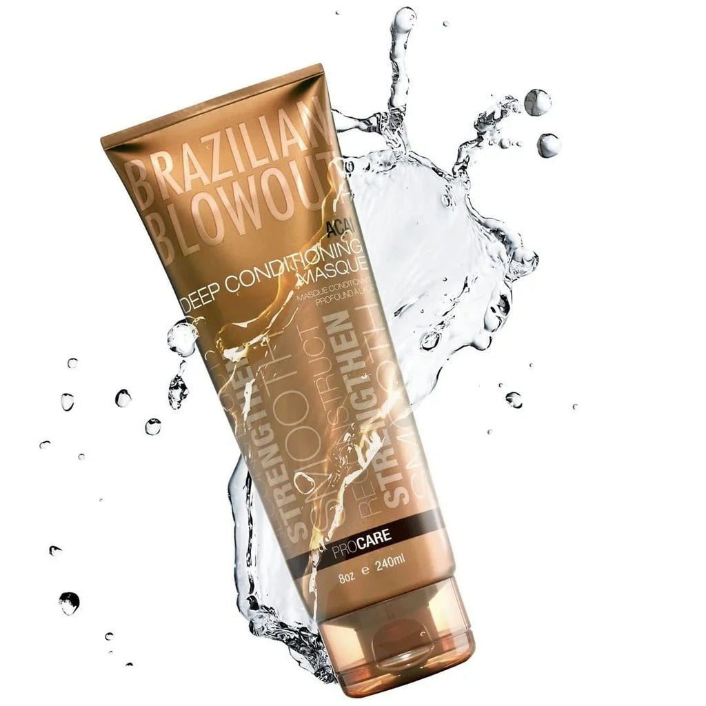 Deep Conditioning Hair Mask for Frizz Control & Shine - 8 oz