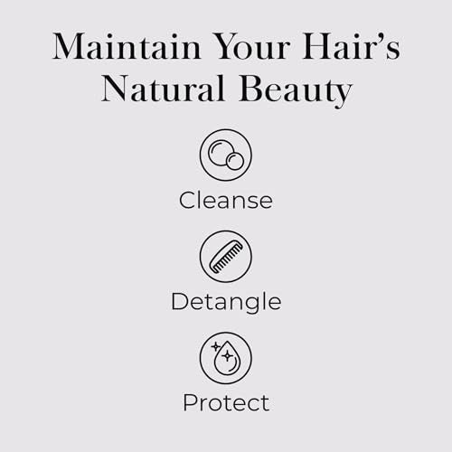 Synthetic Wig Care Kit with Shampoo, Leave-In Conditioner, Detangler Spray & Comb