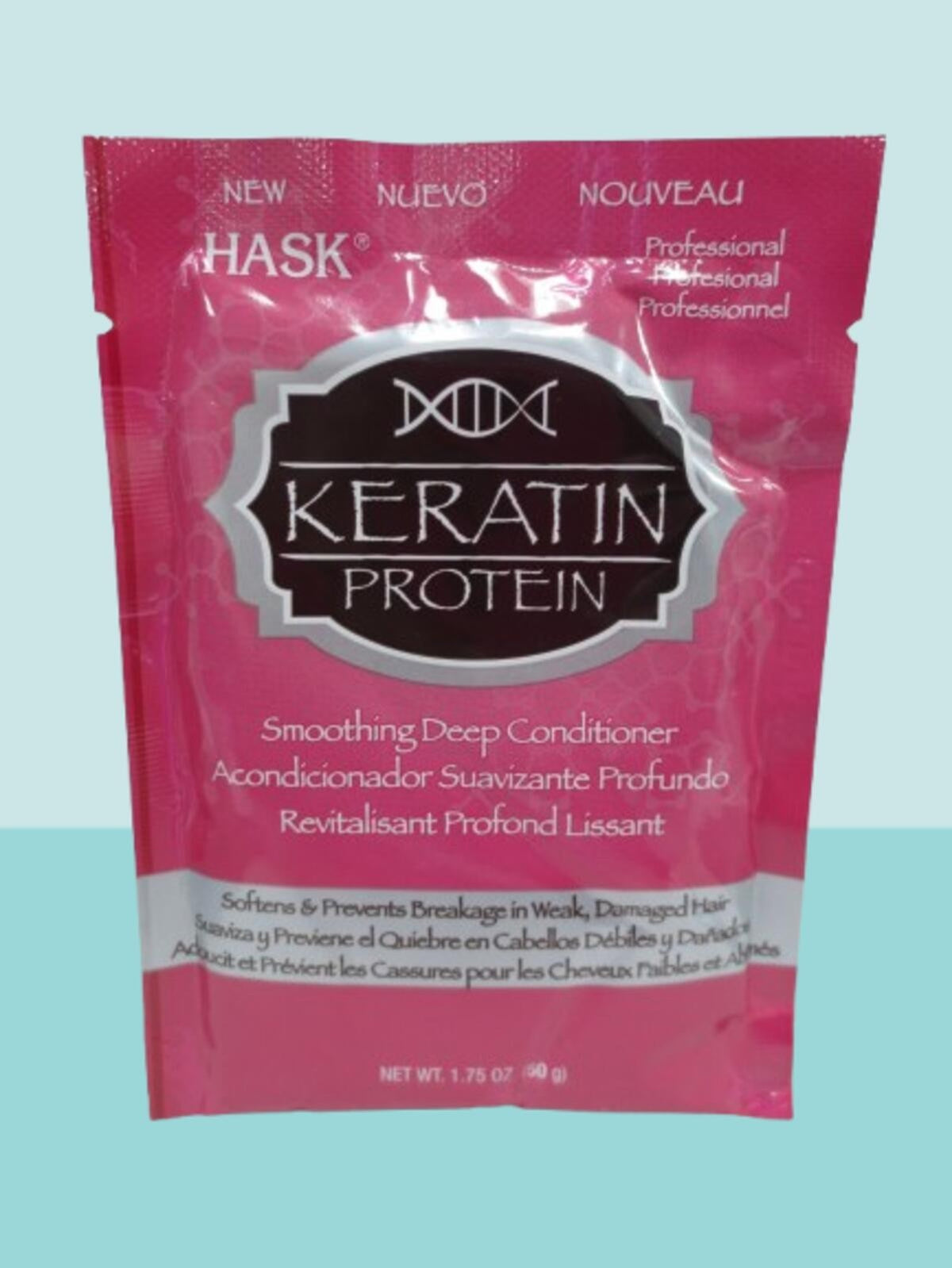 Hask Keratin Protein Smoothing Deep Conditioner 1.75 oz Pack of 10
