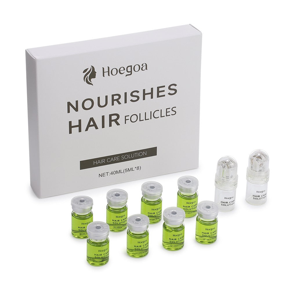 Microneedle Hair Roller Serum for Scalp Nourishment & Thickening - 8-40 Pieces