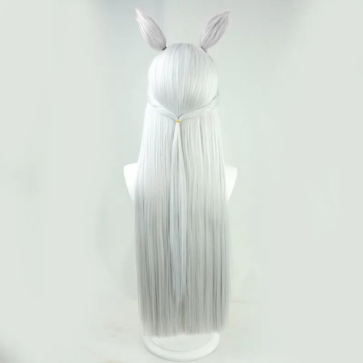 Anime Cosplay Wig and Tail Set for Gold Ship Character Halloween Costume