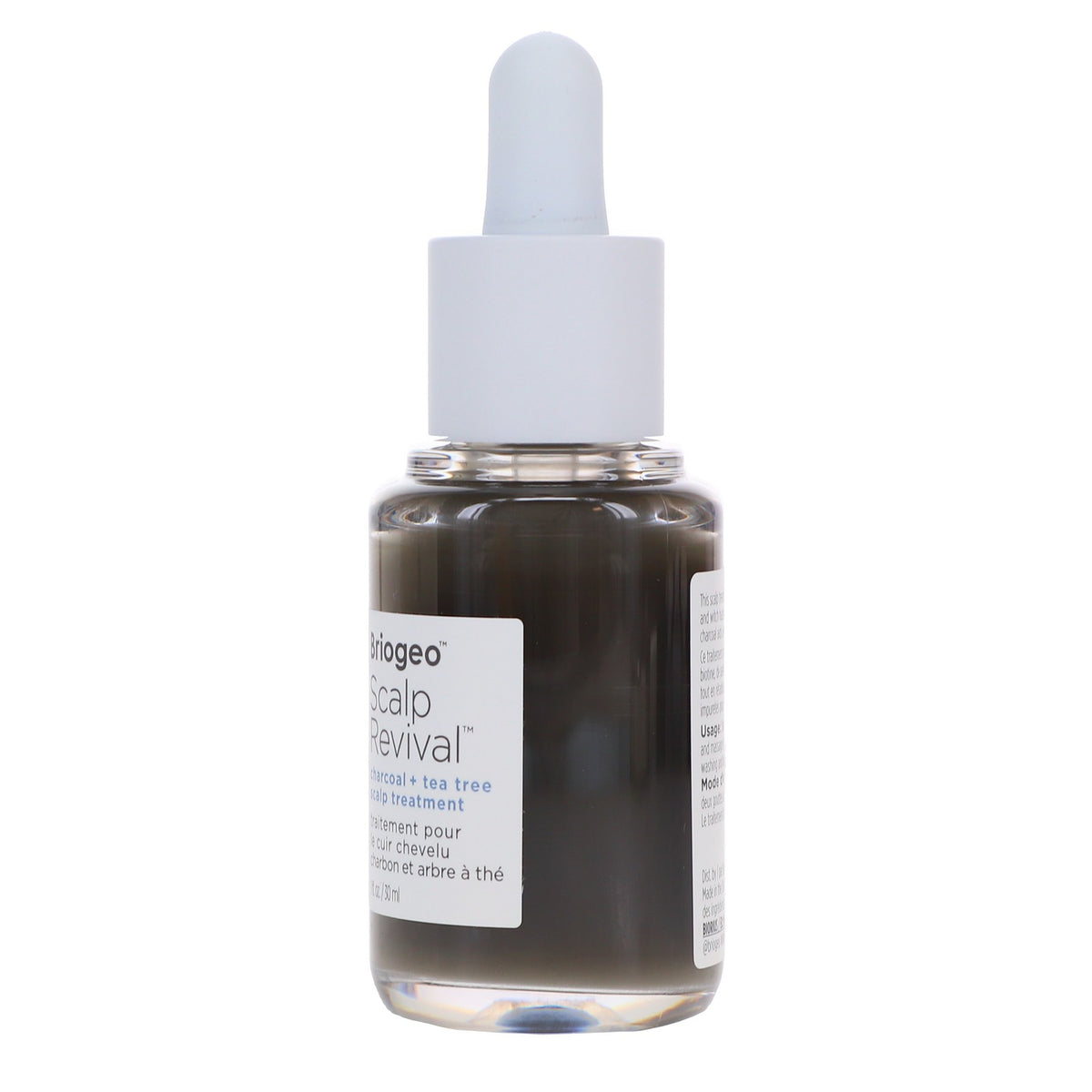 Scalp Treatment with Charcoal & Tea Tree - 1 oz for Dry Flaky Skin