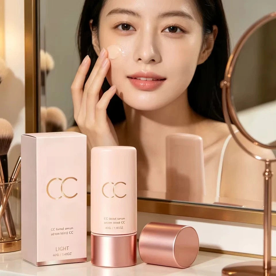 Color Correcting CC Serum Foundation - Lightweight, Multi-Shade 40g