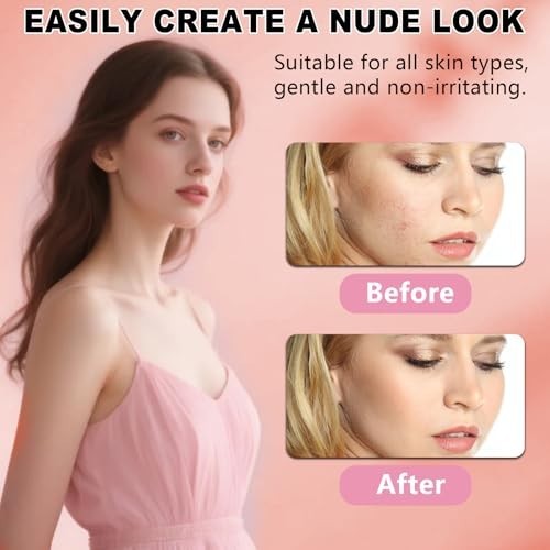 Brightening Under Eye Concealer with Brush - Pink, 1 Ounce