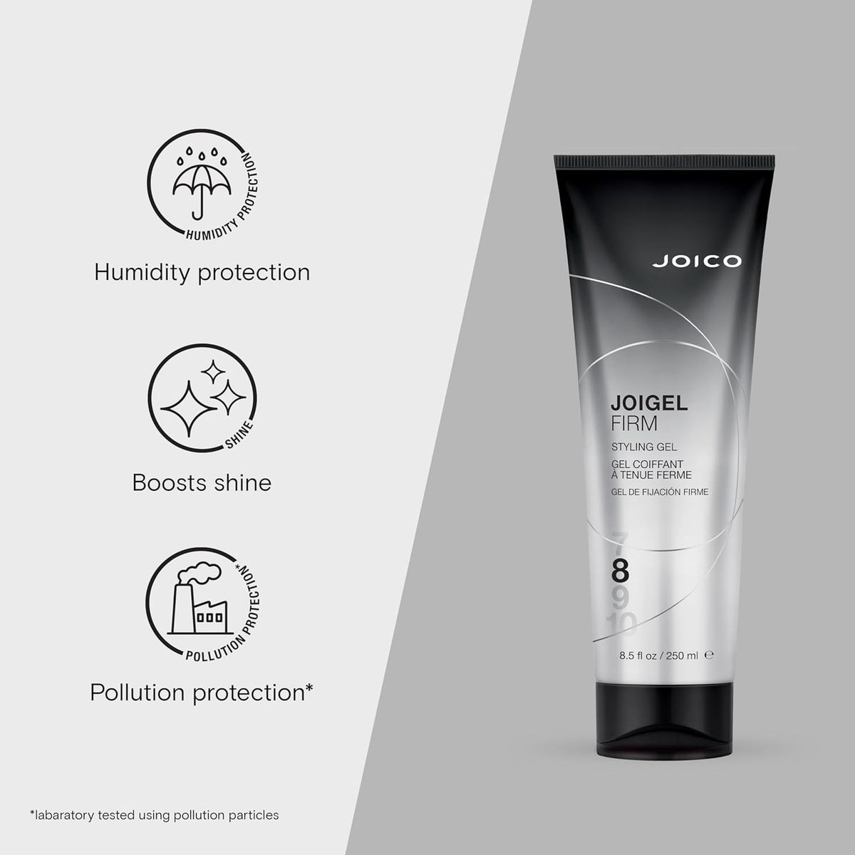 Firm Styling Gel for Thick Coarse Hair - 8.5 oz