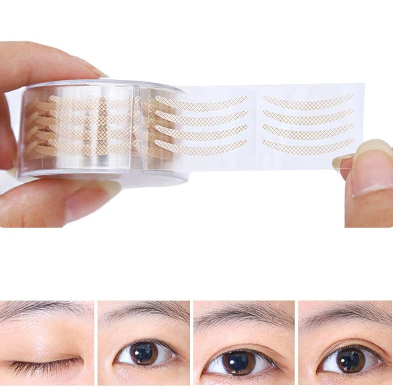 600pcs Double Eyelid Tape Invisible Eye Lift Strips Makeup Tools Set
