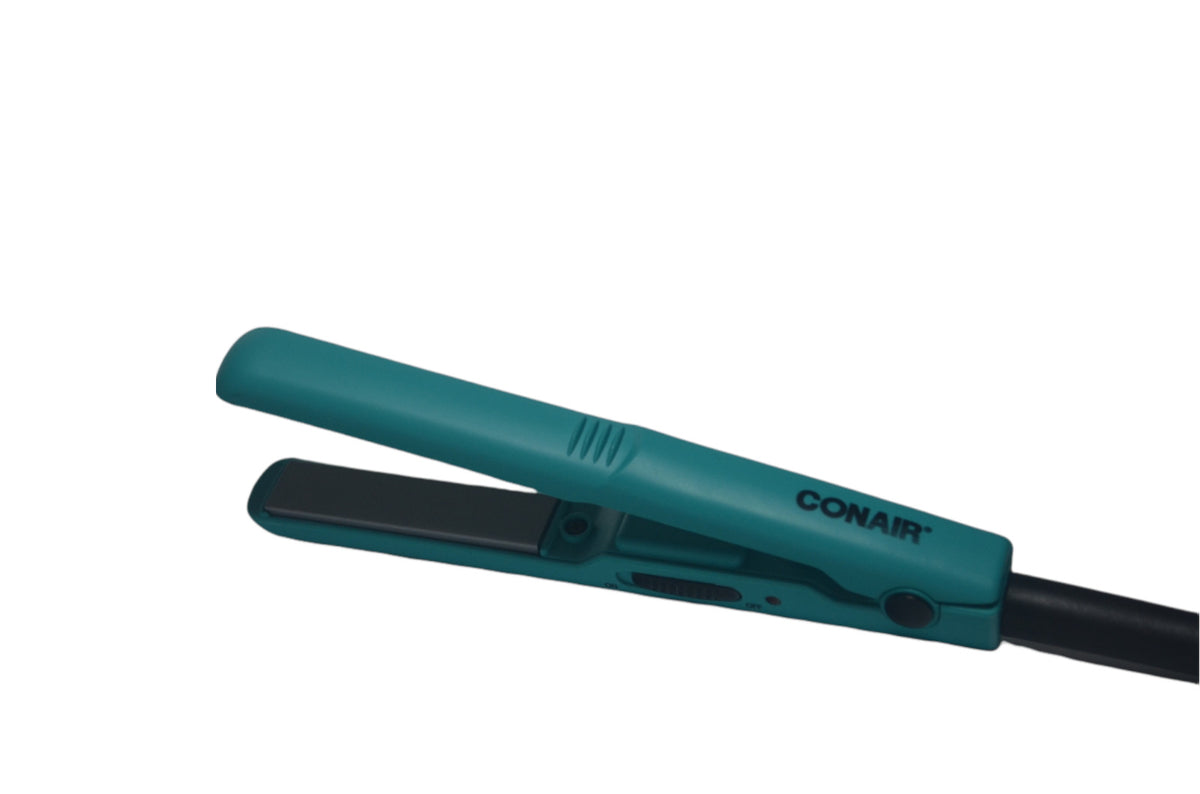 Mini Travel Ceramic Hair Straightener Flat Iron Dual Voltage - Conair