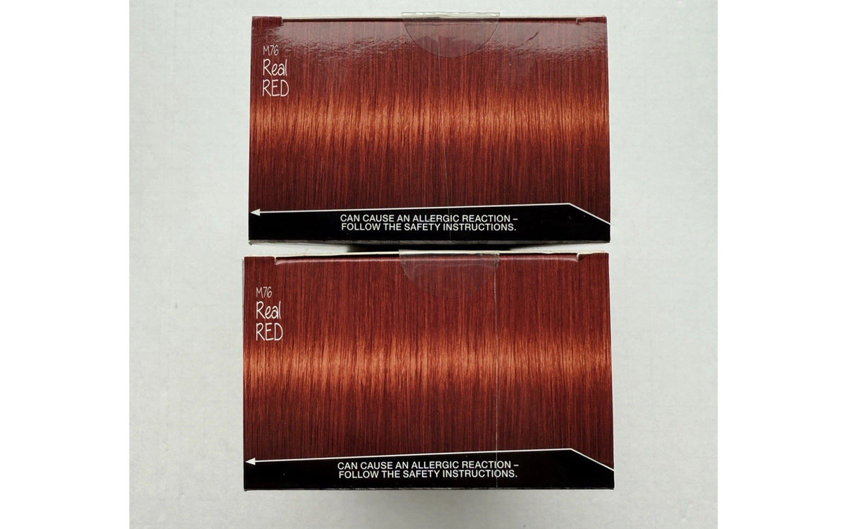 Got2b Metallic Permanent Hair Color Real Red M76 - 2 Pack