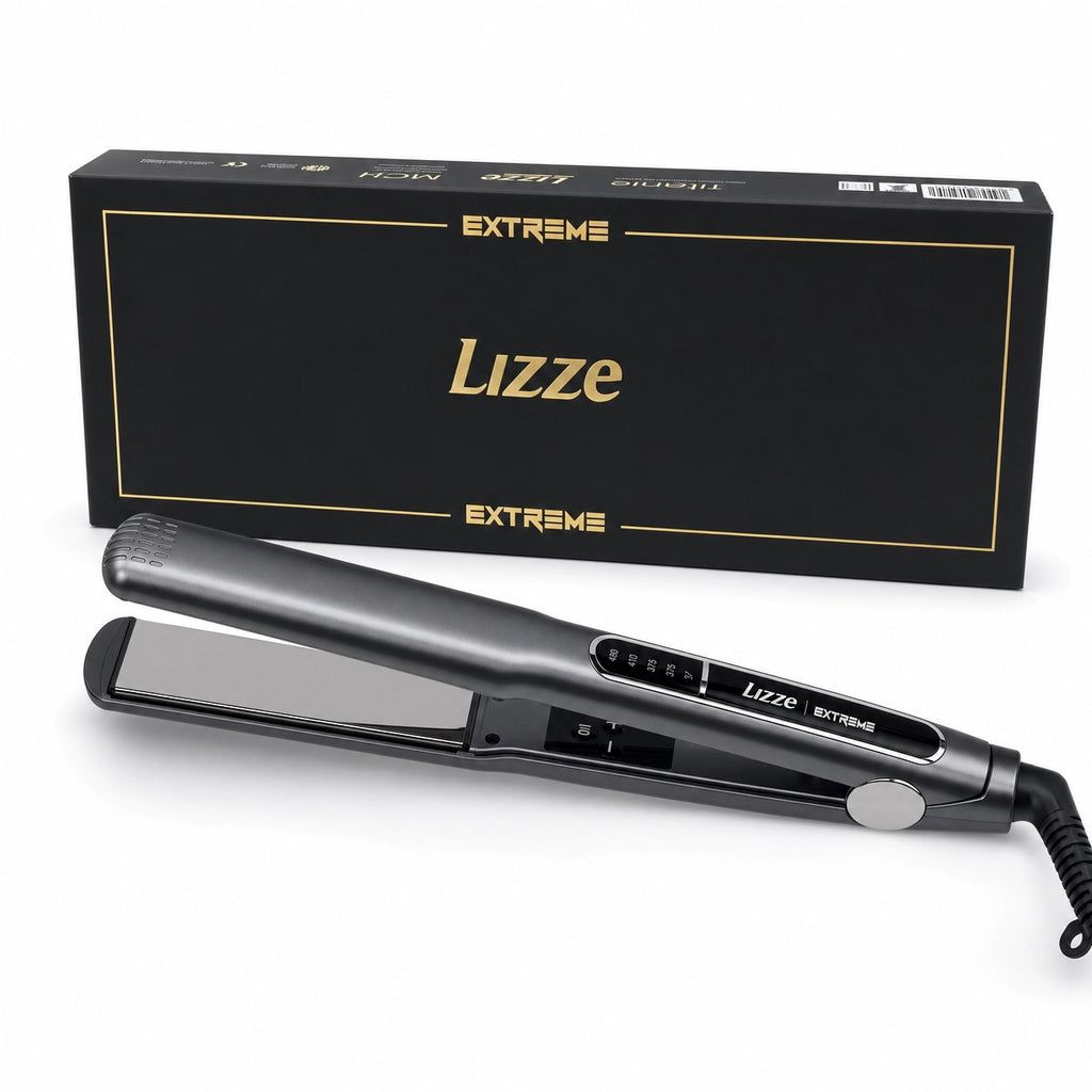 Professional Titanium Flat Iron Hair Straightener 480°F Dual Volt