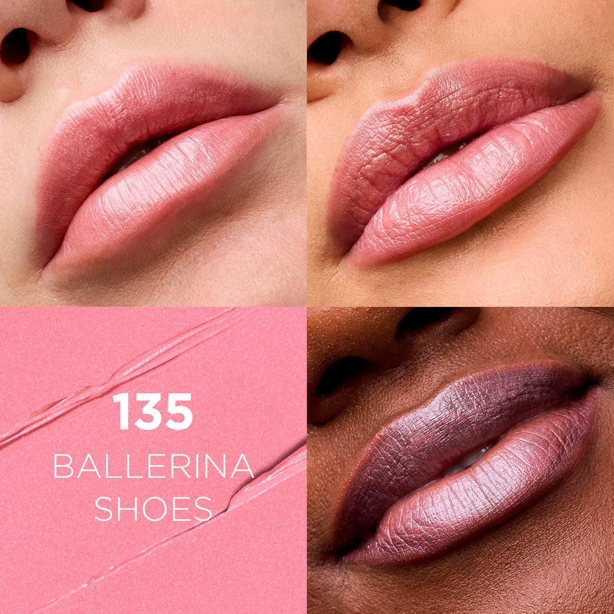 Hydrating Satin Lipstick with Argan Oil and Vitamin E - Multiple Shades