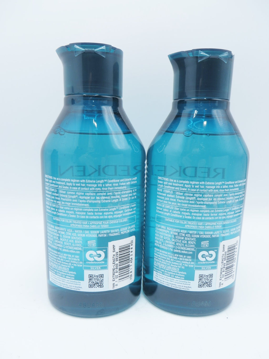 Redken Extreme Length Shampoo 10.1 oz - Fortifies Breakage-Prone Hair, Pack of 2