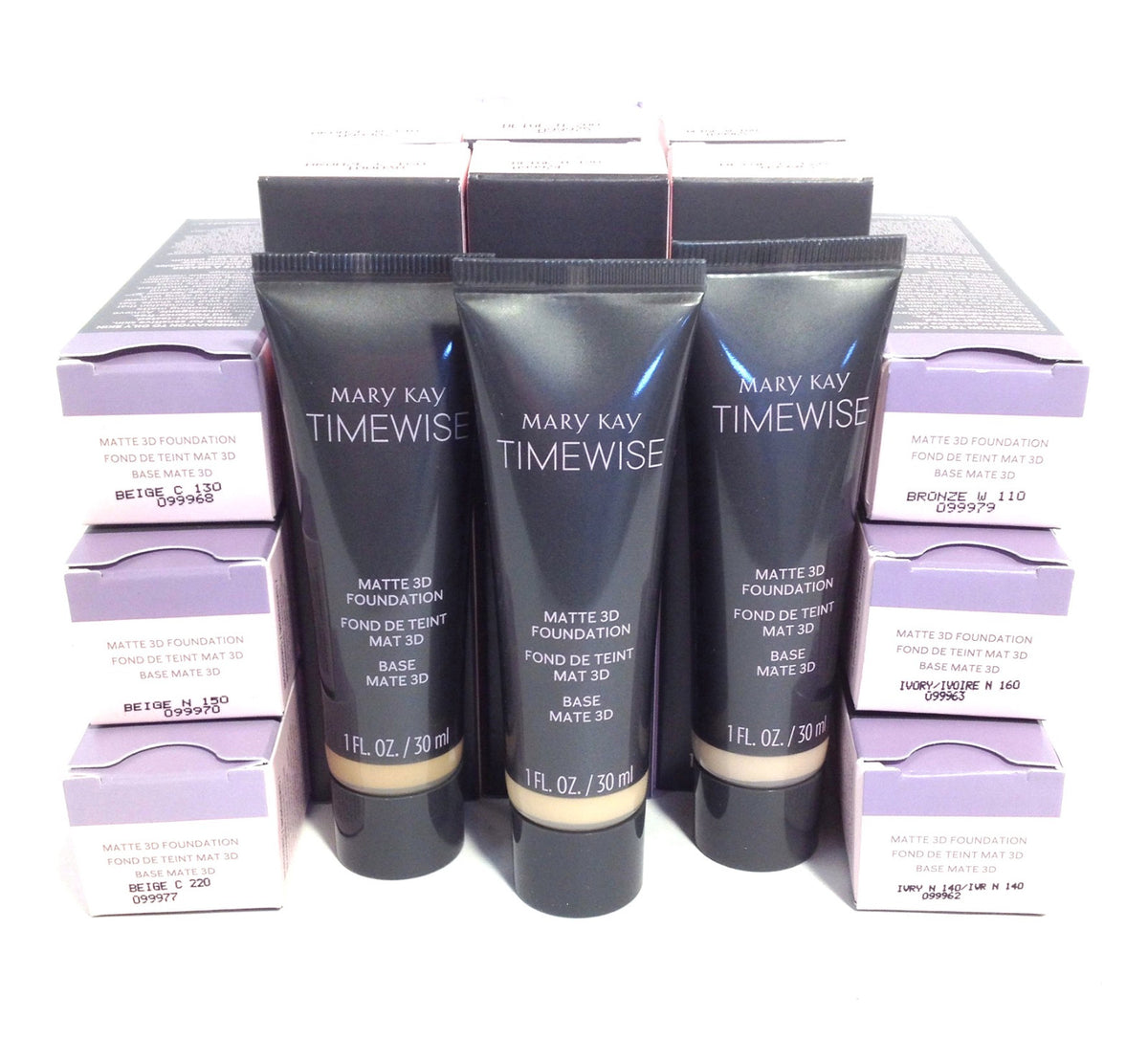 Matte Foundation for Oily Skin - Multiple Shades - Full Size 1 fl oz