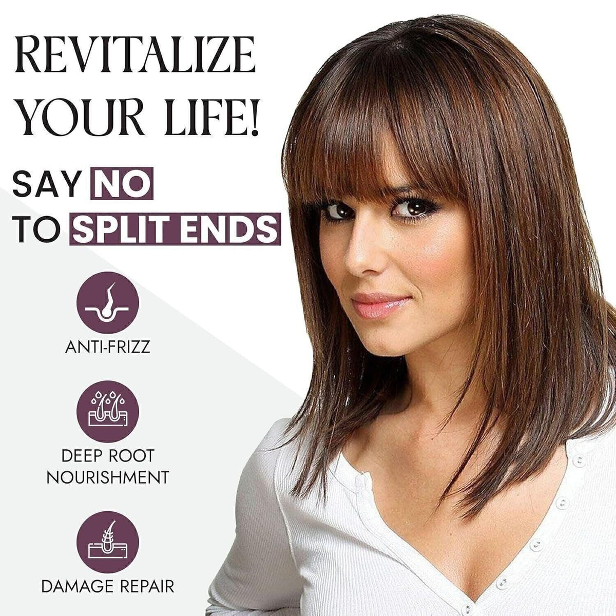 Non-Static Shampoo & Conditioner Set for Synthetic & Natural Hair Wigs - 16 Oz