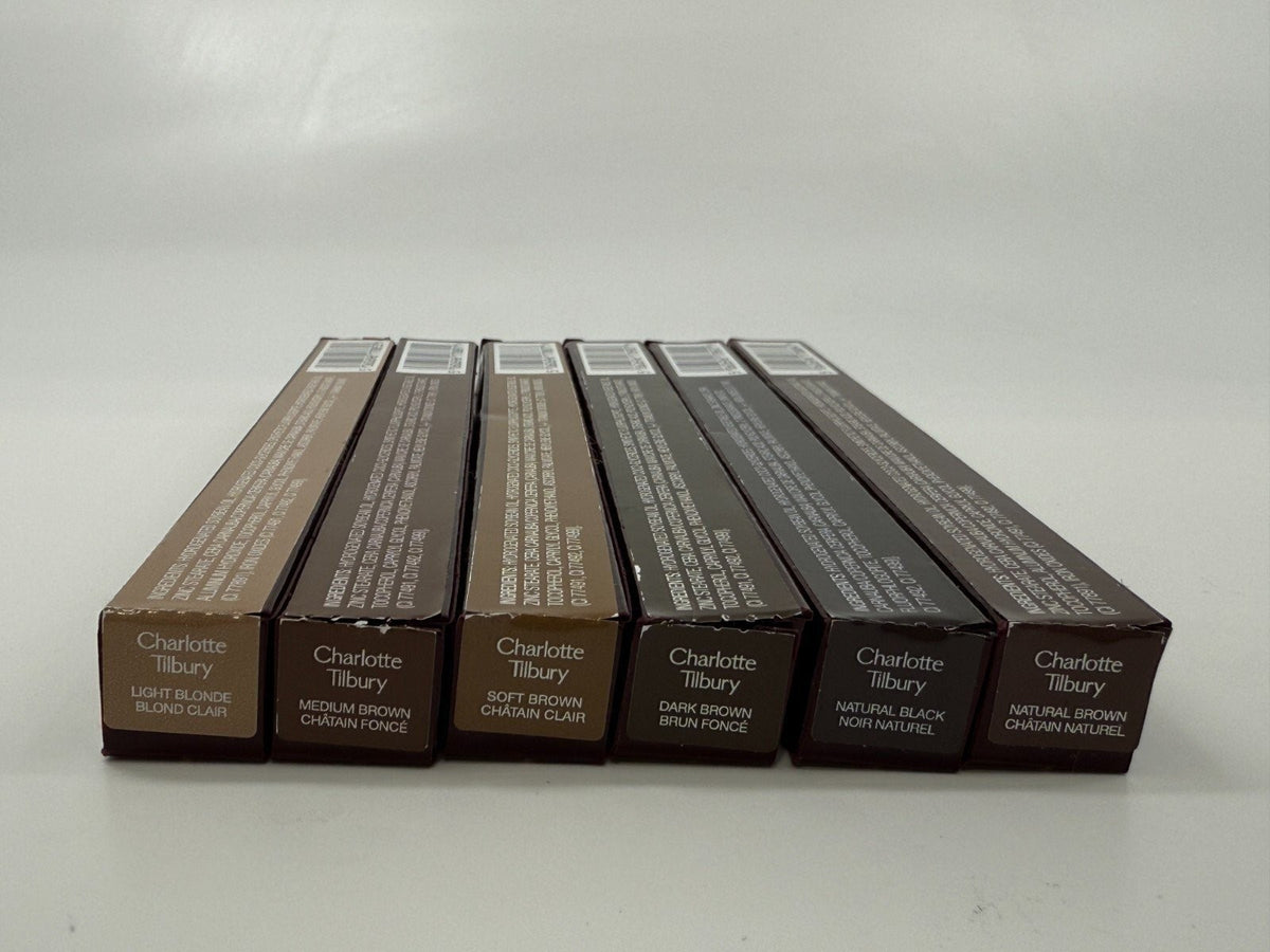 Luxury Brow Pencil with Spoolie - Define & Shape Brows in All Shades